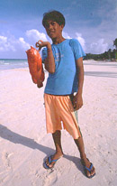 Beach vendor